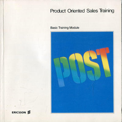 PRODUCT ORIENTED SALES TRAINING: Basic Training Module