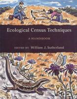Ecological Census Techniques: A Handbook