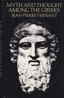 Myth and Thought Among the Greeks