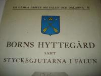 Borns Hyttegård samt styckegjutarna i Falun del II