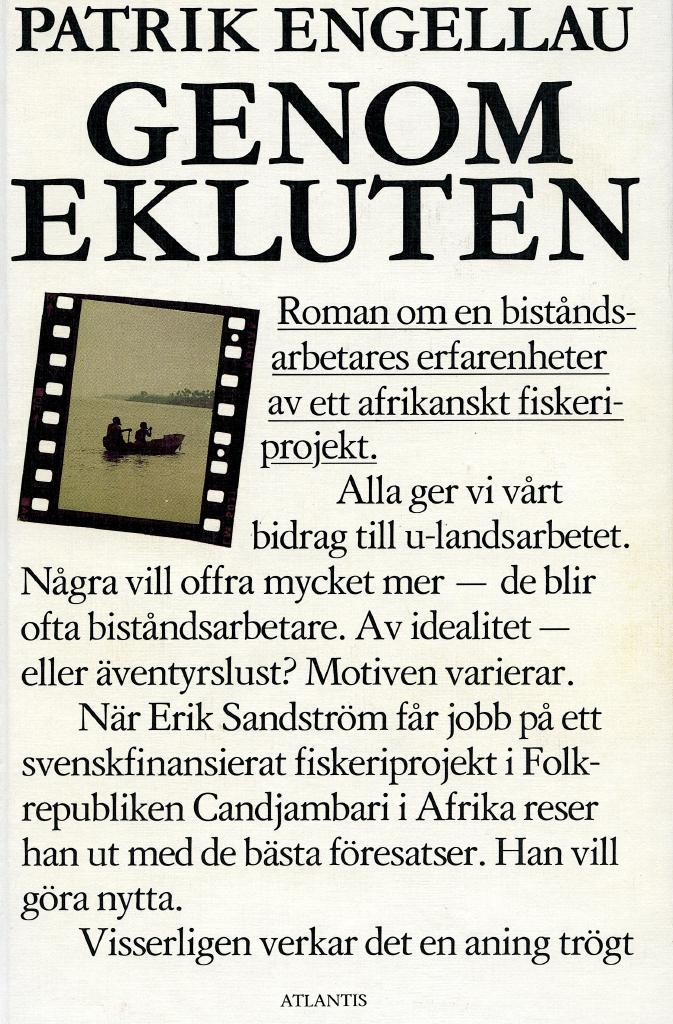 Genom ekluten : roman om en biståndsarbetares erfarenheter av ett afrikanskt fiskeriprojekt