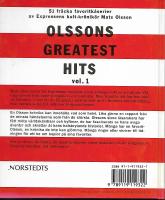 Olssons greatest hits. Vol. 1