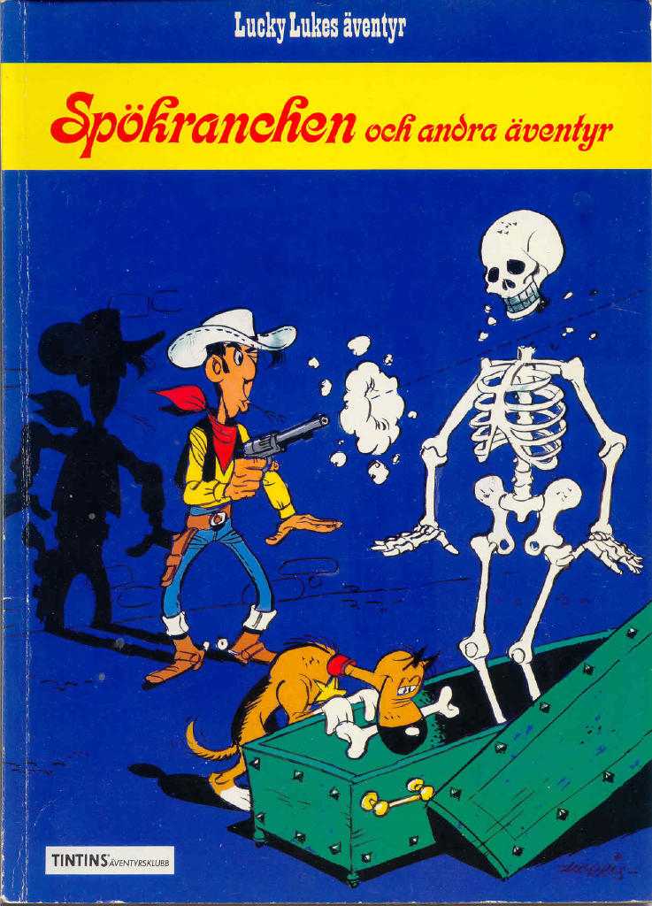 Spökranchen och andra äventyr - Lucky Lukes äventyr 54 - i Tintins äventyrsklubb