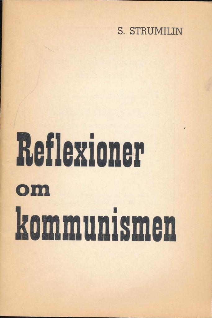 Reflexioner om kommunismen