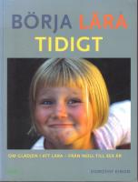 Börja lära tidigt