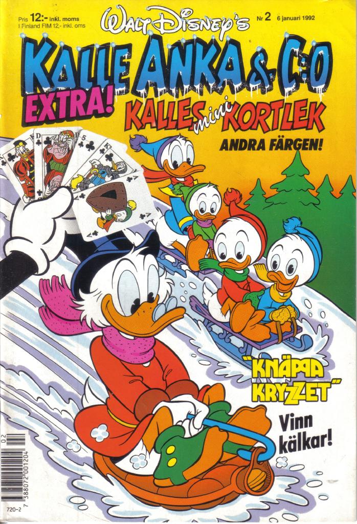 Kalle Anka & C:O - 1992 nr 2