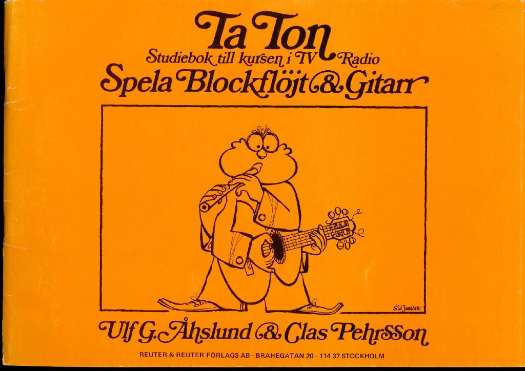 Ta ton - spela blockflöjt & gitarr