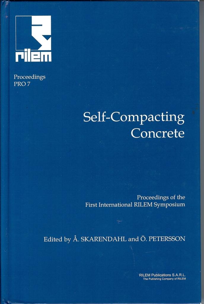 Self-Compacting Concrete - Proceedings of the First International RILEM Symposium