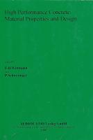 High-Performance Concrete. Material Properties Design, Weimar, 1995, 435 pp.