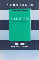 Medicine : engelsk-svensk-engelsk