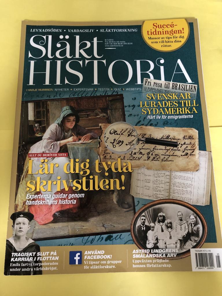 Släkthistoria nr 5 // 2014