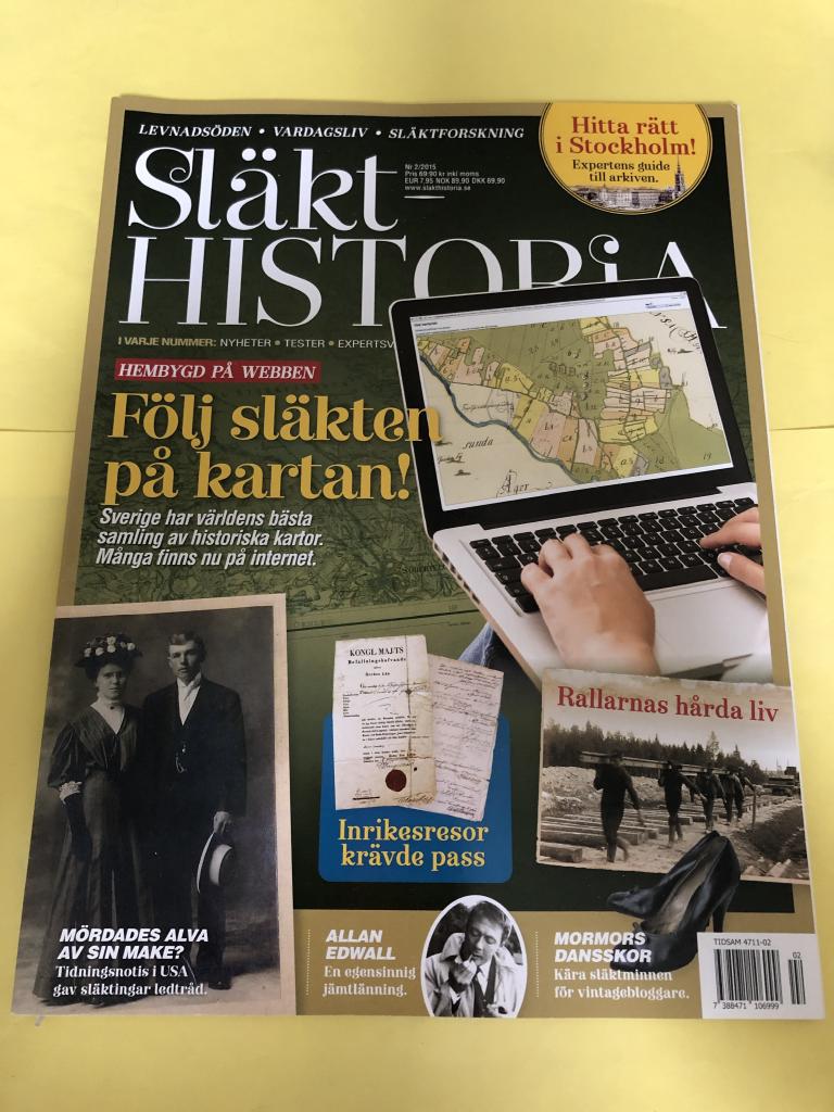 Släkthistoria nr 2 // 2015
