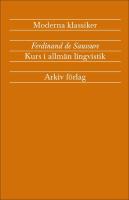 Kurs i allmän lingvistik