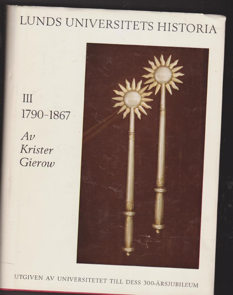 Lunds Universitets Historia del III 1790 - 1867