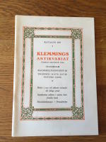 Klemmings antikvariat. katalog 209