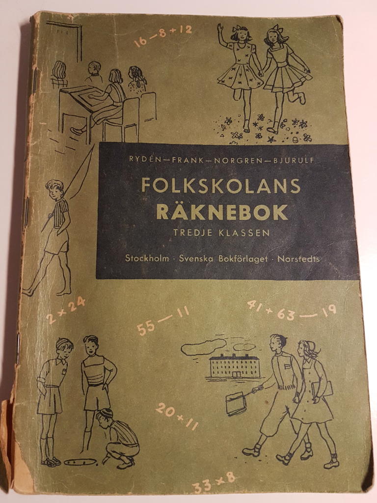 Folkskolans Räknebok tredje klassen