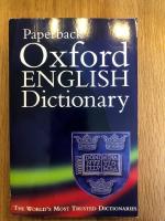 Paperback Oxford English dictionary