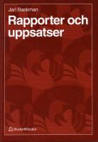 Rapporter och uppsatser