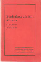 Stadsplaneutställningen i Lidköping 10-14 april 1935