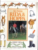 Att börja rida & hoppa