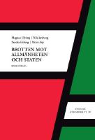 Brotten mot allmänheten och staten