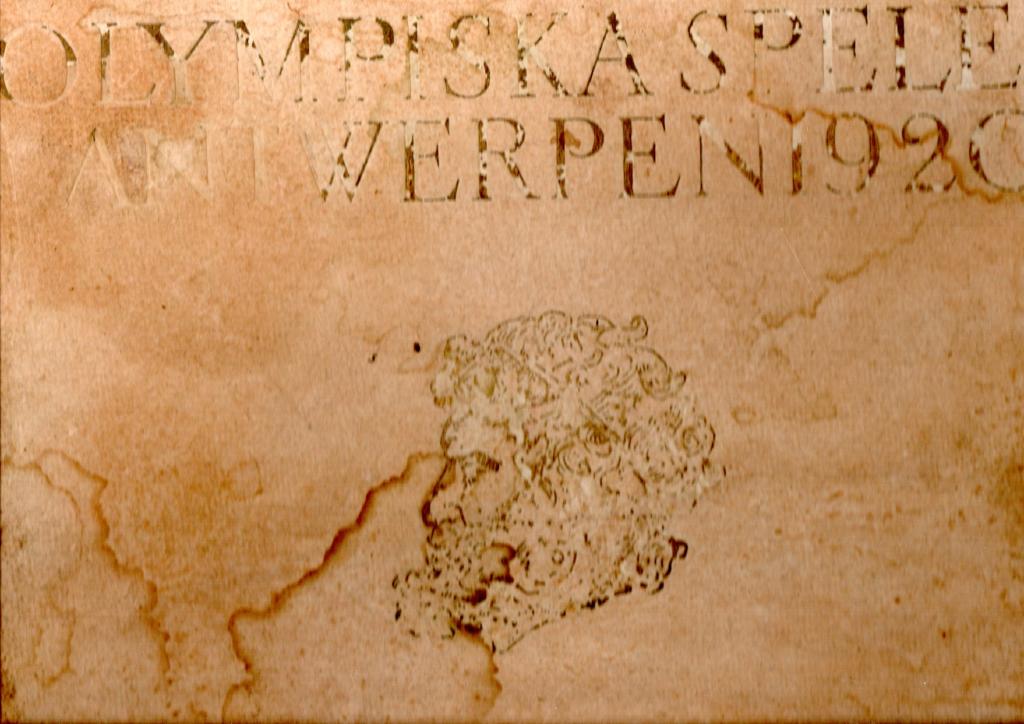 OLYMPISKA SPELEN ANTWERPEN 1920