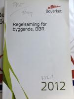 Regelsamling för byggande, BBR 2012
