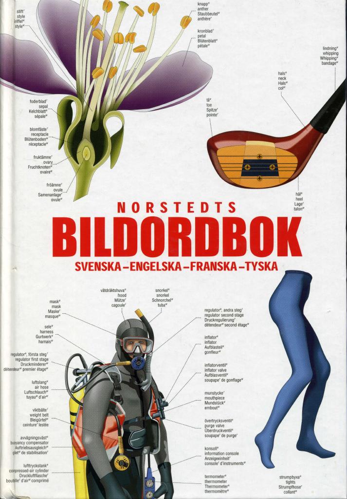 Norstedts bildordbok : svenska - engelska - tyska - franska