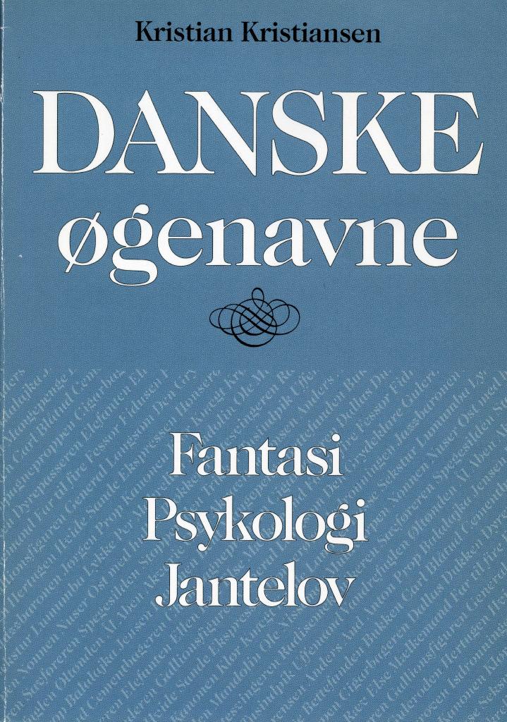 Danske øgenavne