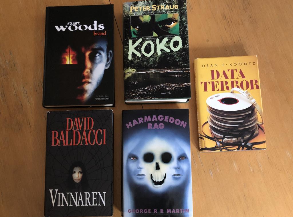 Bränd. Koko. Vinnaren . Harmagedon Rag. Data terror.