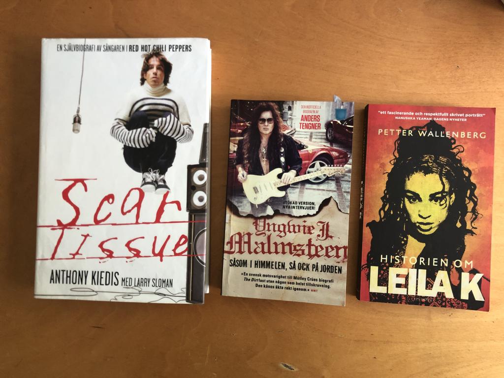 Scar Tissue : en självbiografi av sångaren i Red Hot chili Peppers, såsom i himmelen, historien om Leila k.