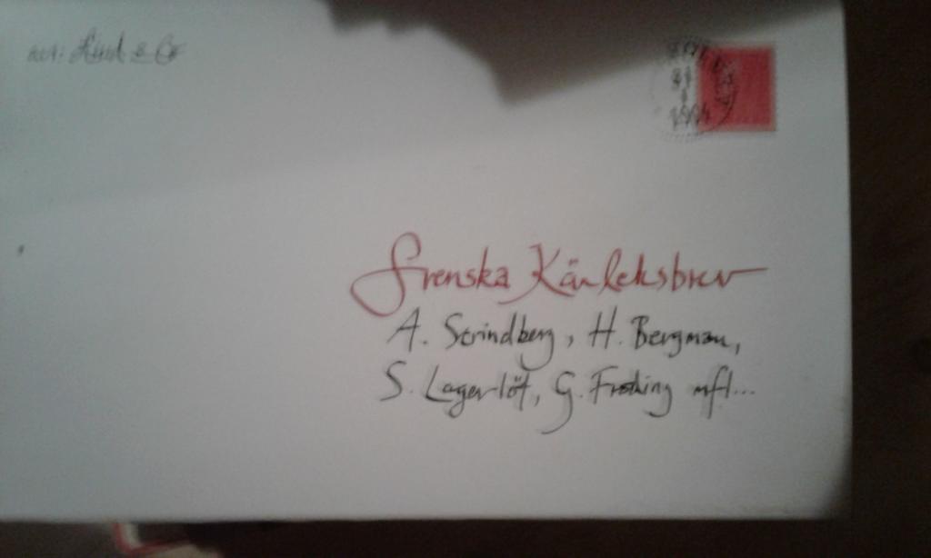 Svenska kärleksbrev