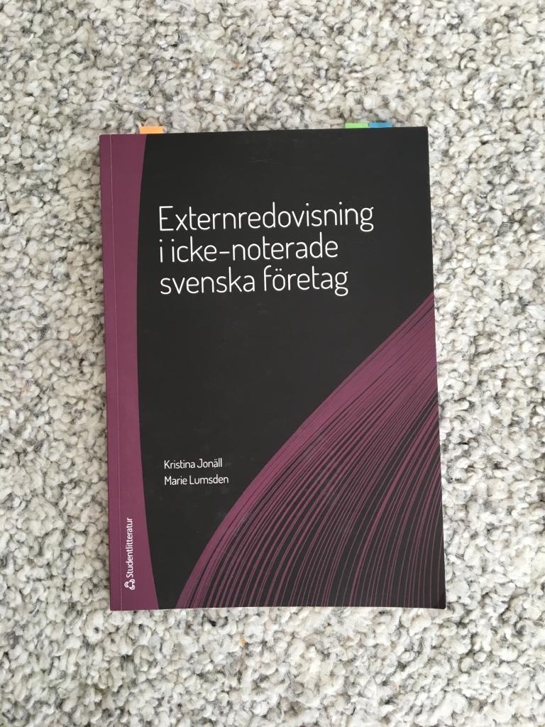 Externredovisning i icke-noterade svenska företag