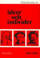 Ideèr och individer.- Federativserien 13