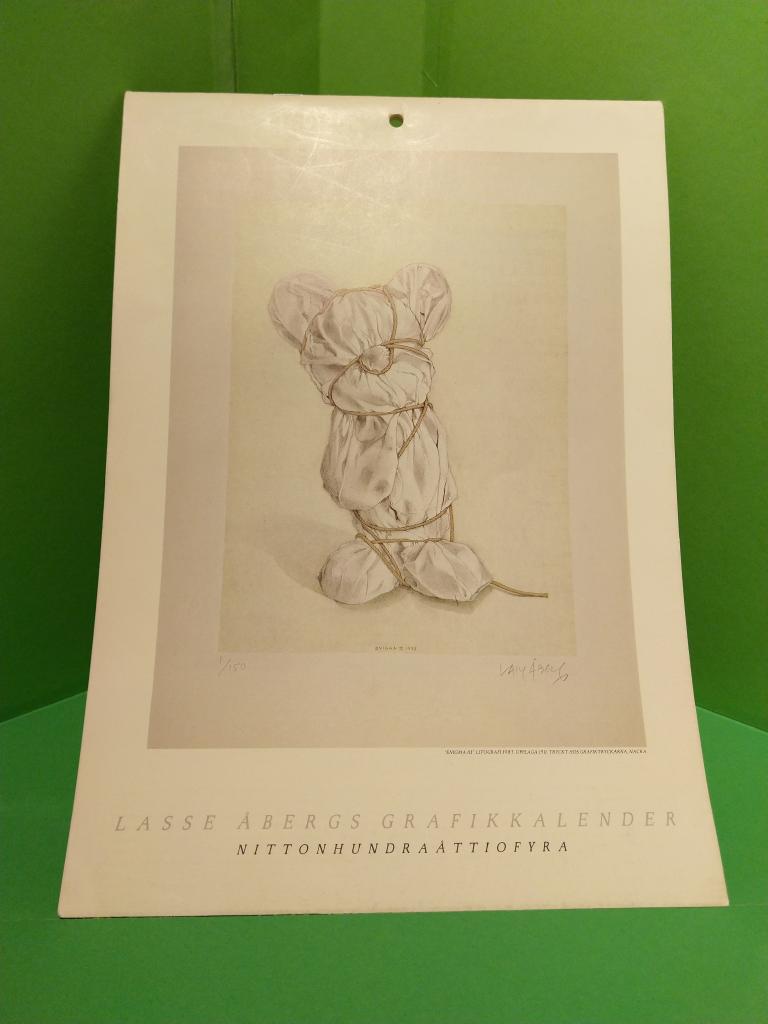 Lasse Åbergs grafikkalender 1984