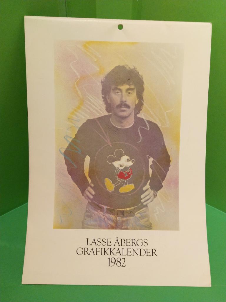 Lasse Åbergs grafikkalender 1982