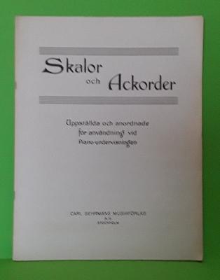Skalor och ackorder