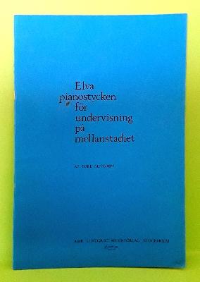 Elva pianostycken för undervisning på mellanstadiet