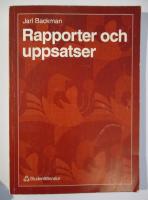 Rapporter och uppsatser