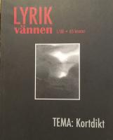 Lyrikvännen nr 1 2008