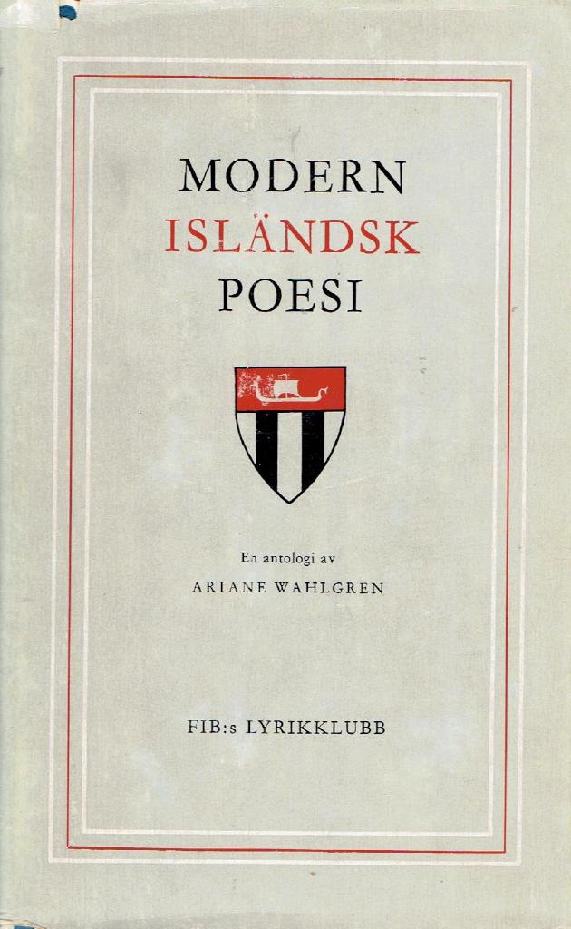 Modern isländsk poesi