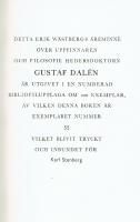 GUSTAF DALÉN - En Stor Svensk