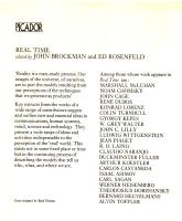 Real time - a catalogue of ideas and informatiom