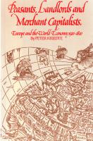 Peasants, landlords and merchant capitalists : Europe and the World Economy, 1500-1800