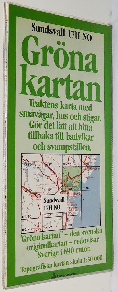 Gröna kartan Sundsvall 17H NO