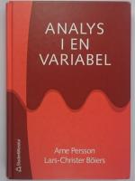 Analys i en variabel
