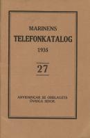 Marinens Telefonkatalog 1935