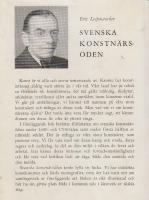 Svenska konstnärsöden. Från Ehrenstrahl till Höckert.