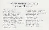 25 konstnärer illlustrerar Gustaf Fröding