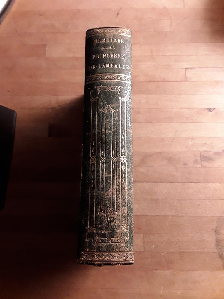 Mémoires de la Princesse de Lamballe, favorite de Marie-Antoinette